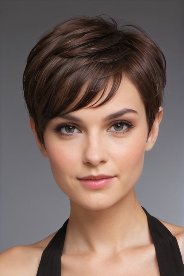 Classic Brown Pixie