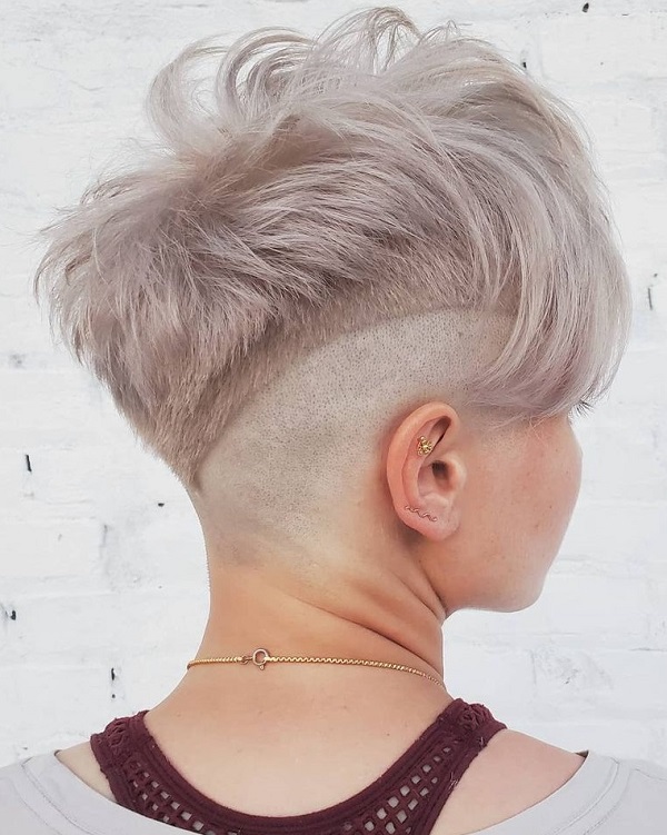 Shaved Pixie Hairstyle