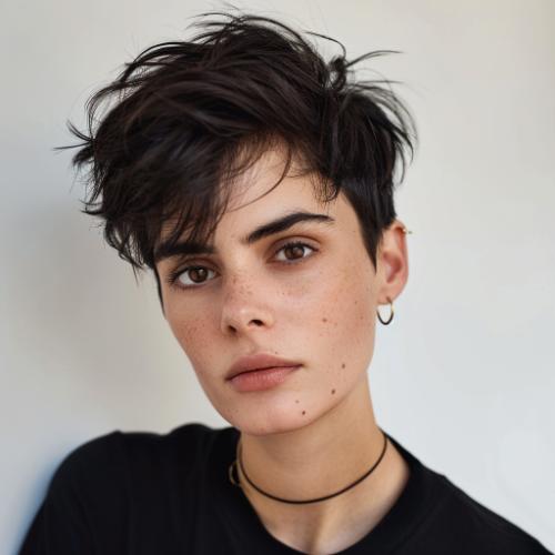 lesbian haircut tapered short