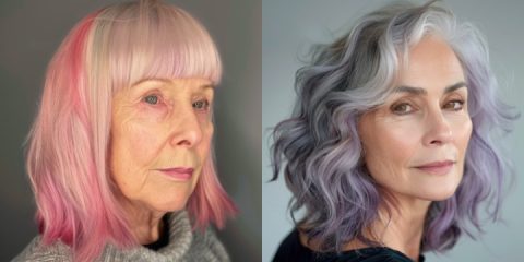 30 Ideas for Older Women Who Want to Wear Colored Hair