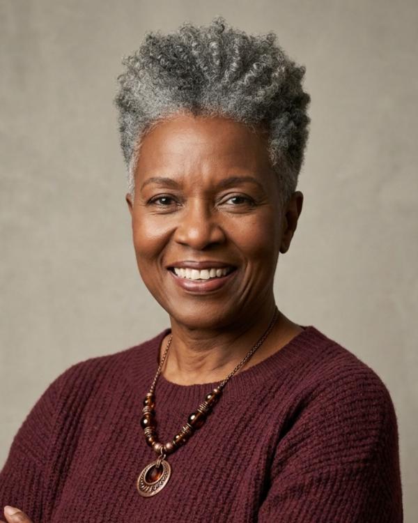 Wash and Wear Older Women Haircut Tapered Haircut