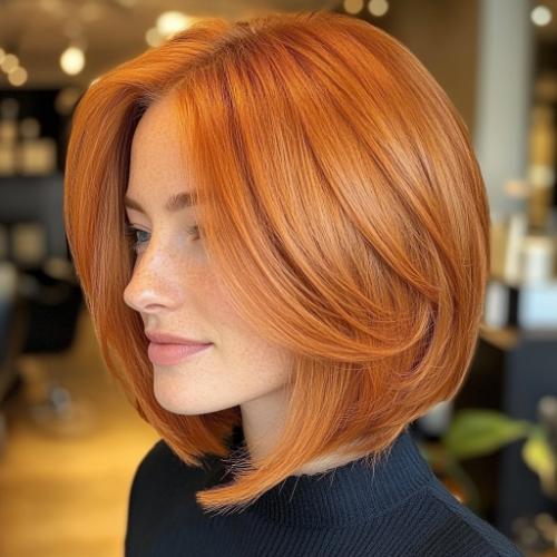 Mid-Length Copper Bob with Framing Layers