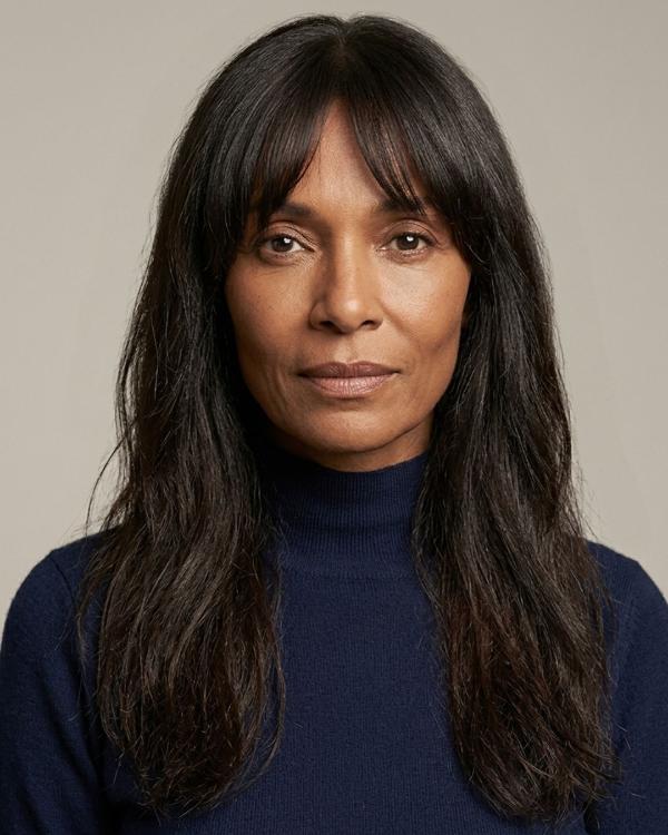 Wash and Wear Older Women Haircut Long Locks with Curtain Bangs