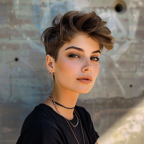 lesbian hairstyles with undercut