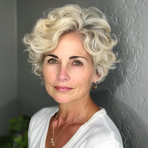 Wavy Pixie Over 50