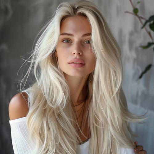 Long Blonde Hairstyle