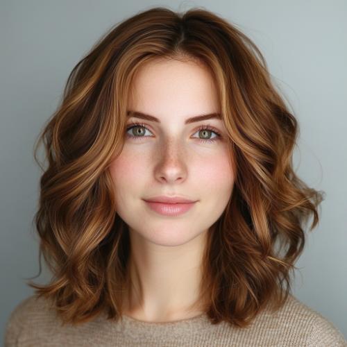 Mid-Length Soft Wavy Layers