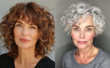 61 Trendy Curly Hairstyles for Women Over 50 to Update Your Hair Game