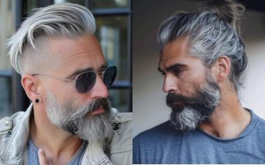 50 Ideas of Gray Haircuts and Gray Highlights for Men