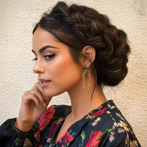 Unique Mexican braid design with cultural significance