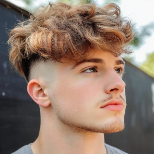 stylish alpaca hairstyle for boys