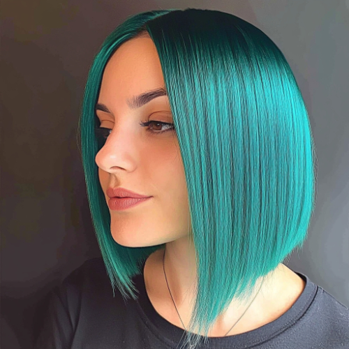 green bob hairstyle ideas