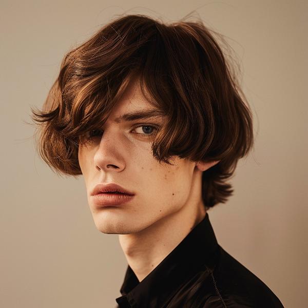 stylish bob hairstyles for men