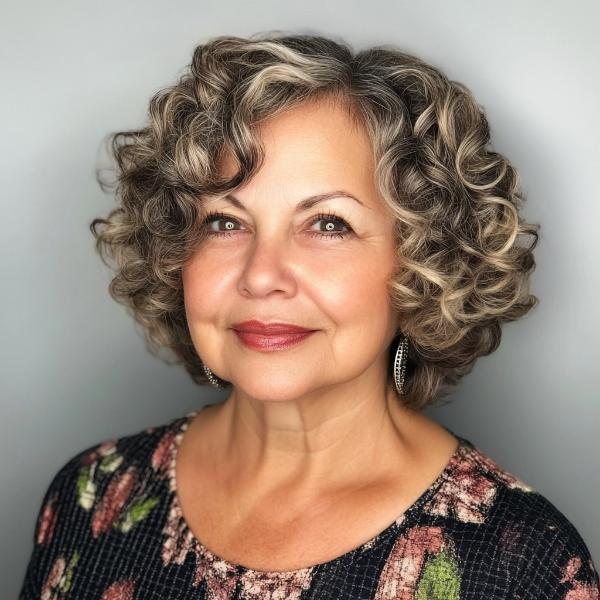 hair for older woman plus-size figure