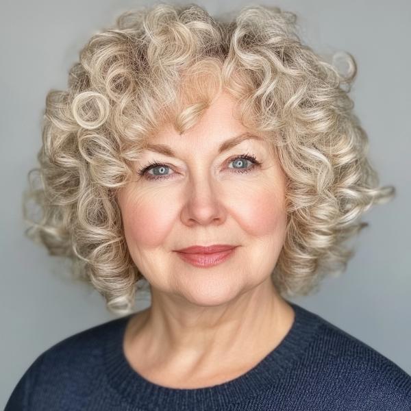 over 60 plus-size haircut