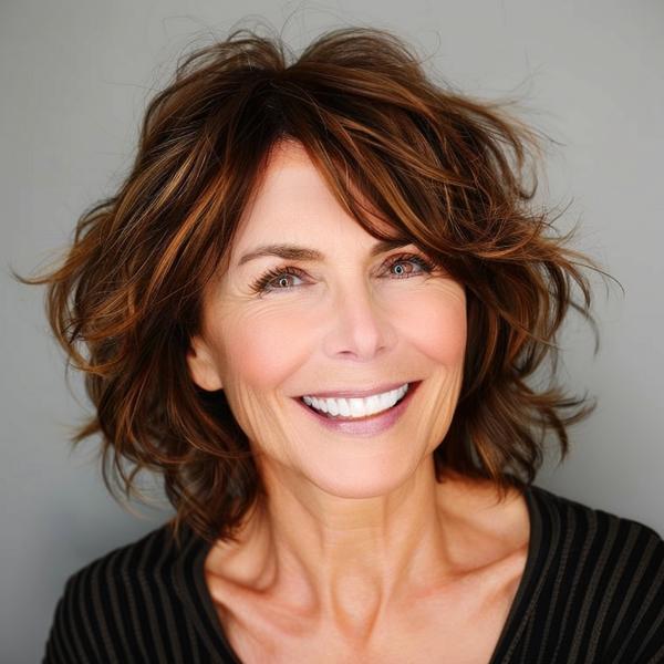 short and stylish haircut trends for mature women