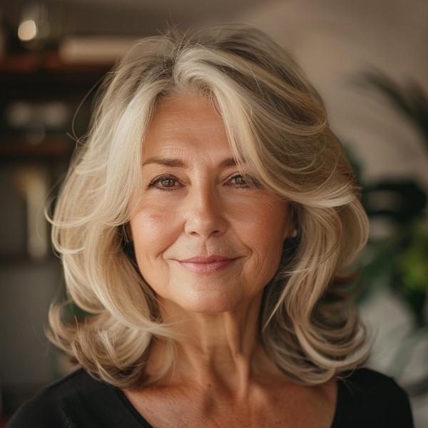 chic haircut inspiration for senior women