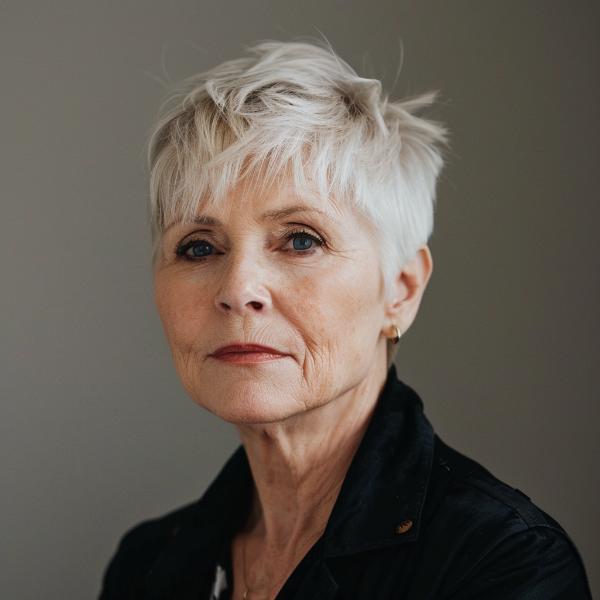 current haircut trend for women in their 60s
