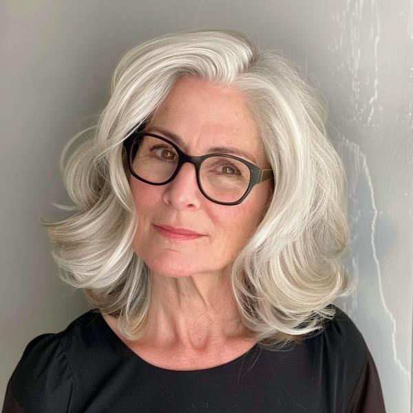 cropped haircut inspiration for senior women