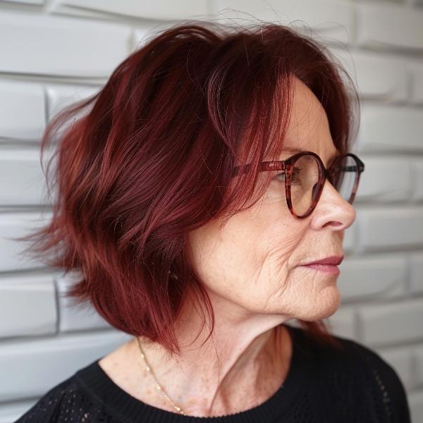 chic and easy haircuts for senior women