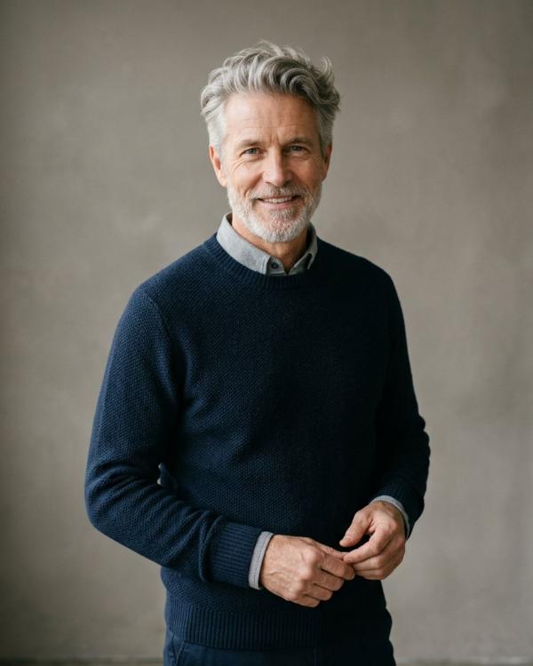 Older Gray Men Haircut