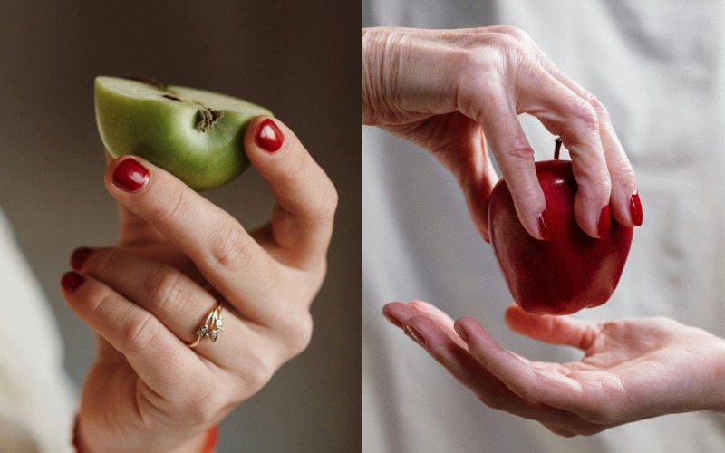 is apple the best fruit for nails