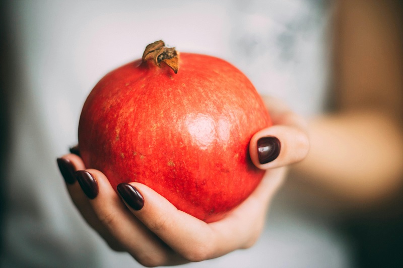 is pomegranate the best fruit for nails