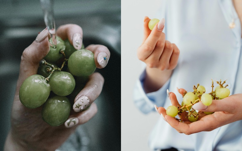 are grapes the best fruits for nails