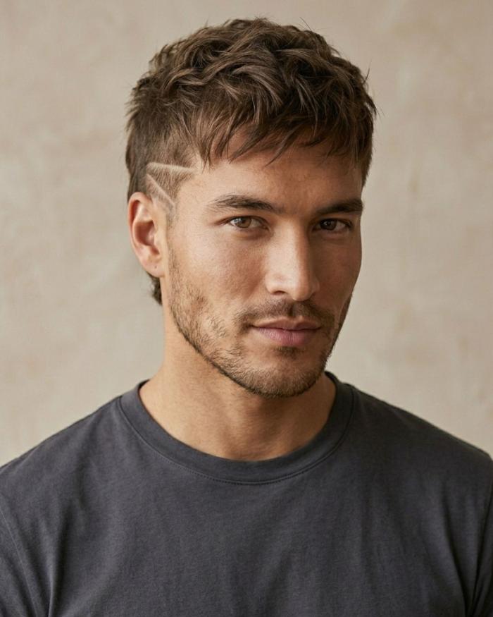 Gay Men Haircut Shaved Design