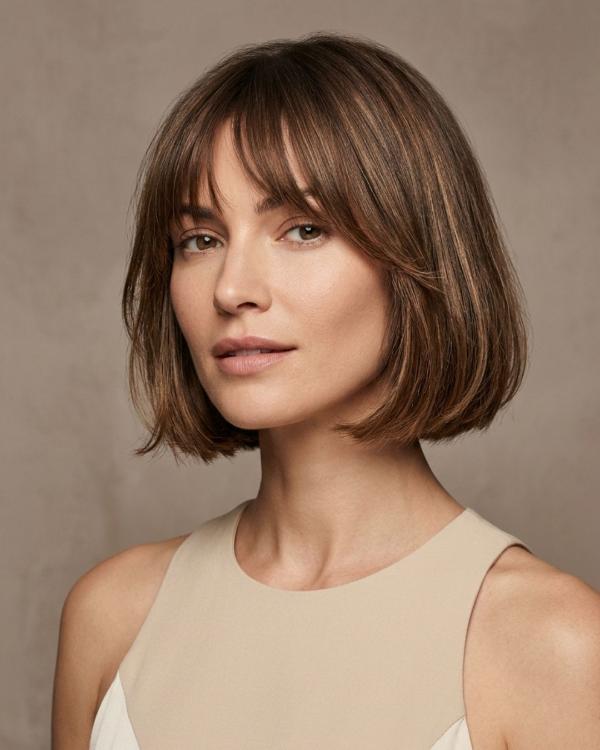 Classic Shape Bottleneck Bob Hair