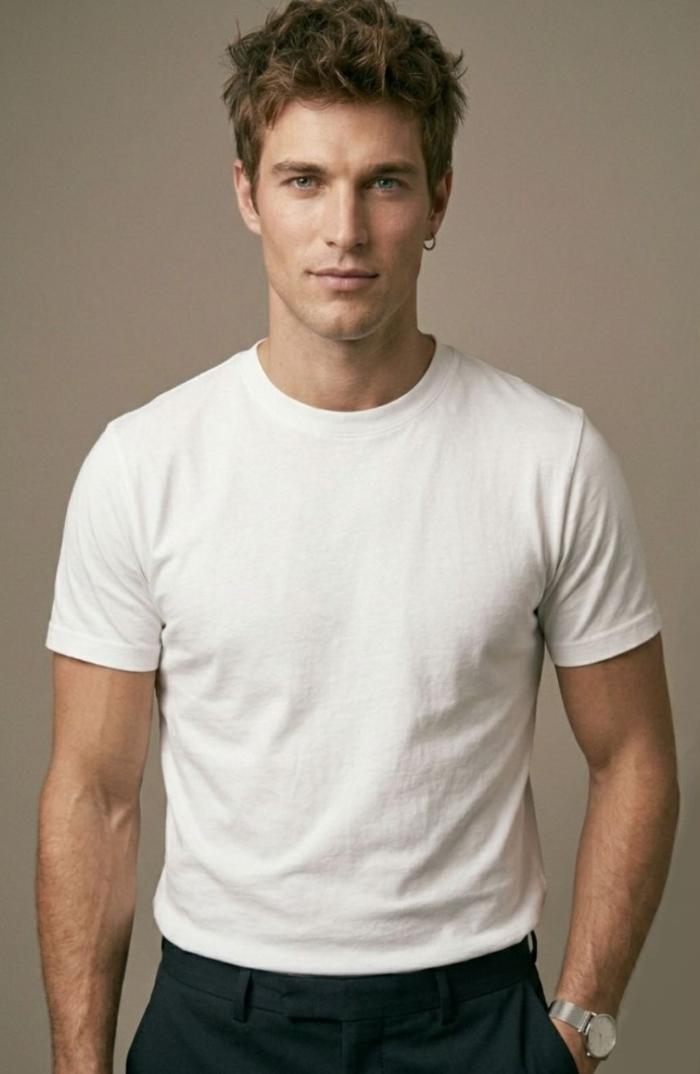 Gay Men Haircut Photoshoot
