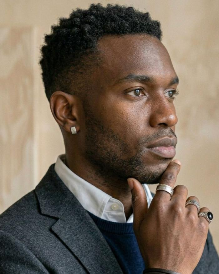 Gay Black Men Haircut Natural Afro Hair