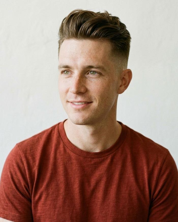 Gay Men Haircut Pompadour