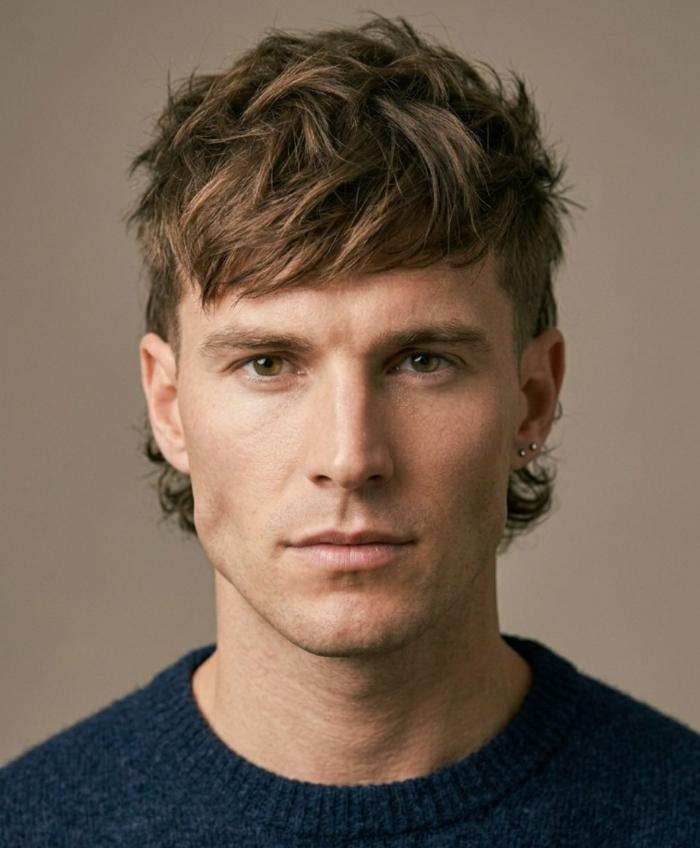 Gay Men Haircut Mullet Cut