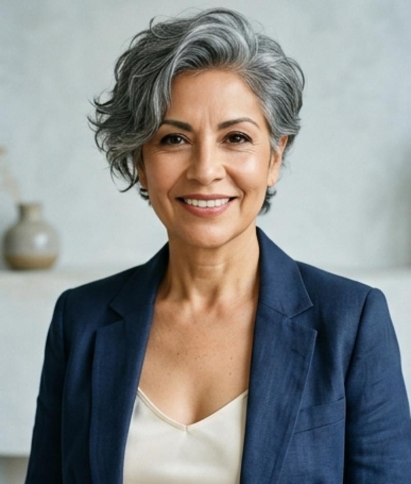 How to Style Gray Pixie Haircuts