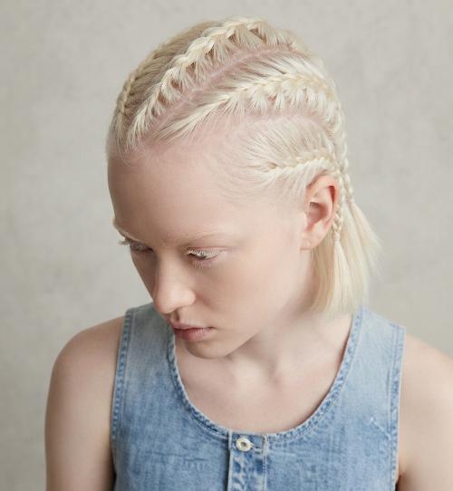 protective styling albino hair hairstyles