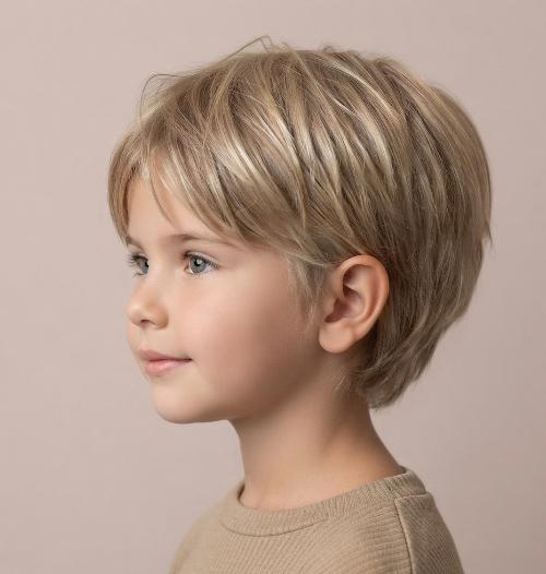Textured Pixie Cut for Kids