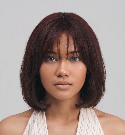 Floating Bob for Thick Hair