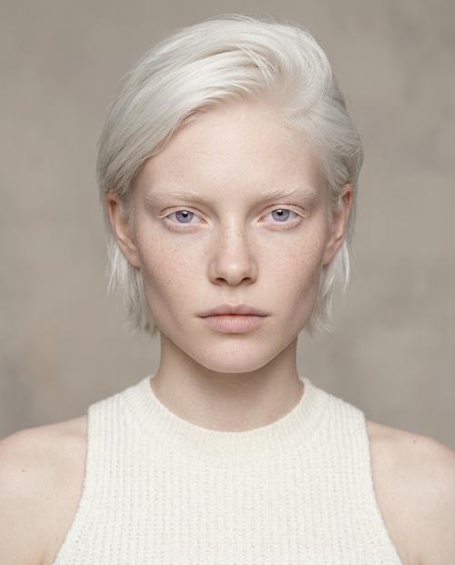 short albino hair ideas