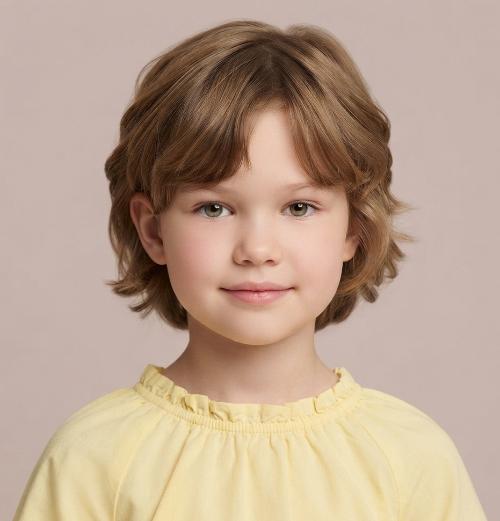 Shaggy Pixie Cut for Kids