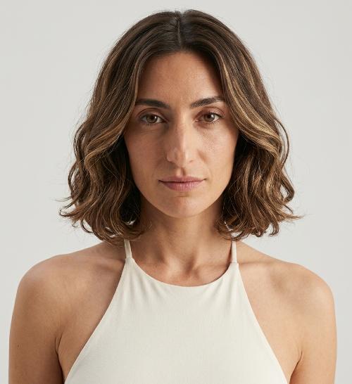 Riviera Bob Middle-Parted with Foils