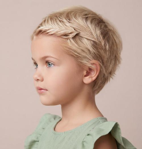 Twisted Pixie Cut for Kids