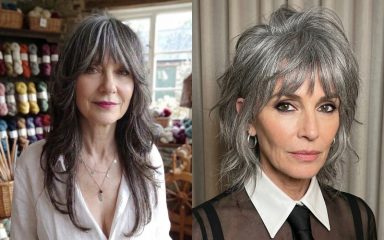 50 Gray Wolf Cuts Masterfully Blending Color and Chop